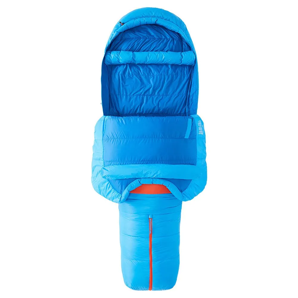 Marmot Wind River Schlafsack, Clear blue / dark azure, Left Zipper Marmot Wind River Schlafsack, Clear blue / dark azure, Left Zipper