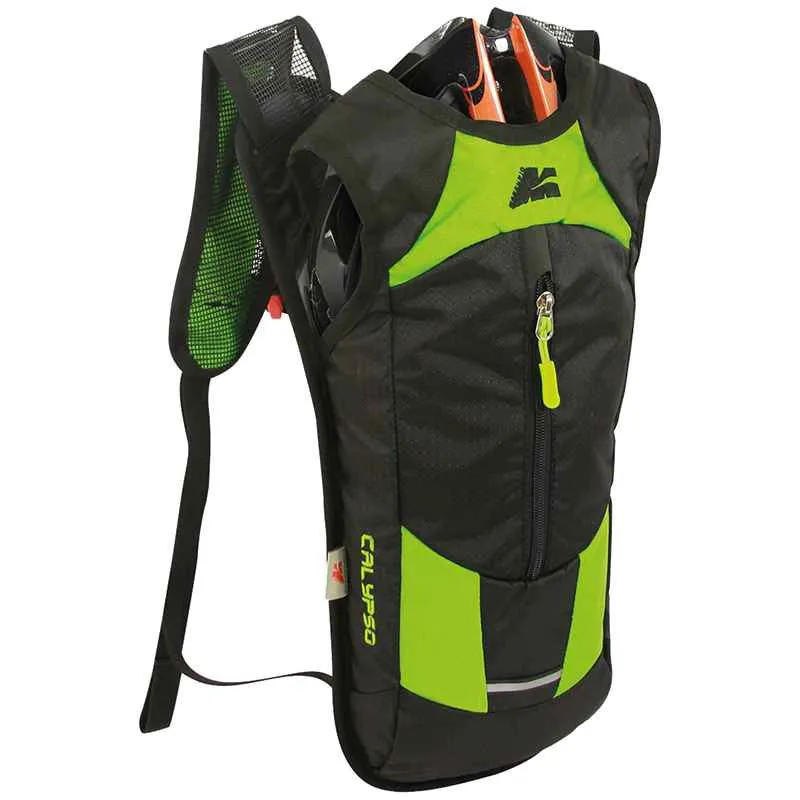 Marsupio Calypso 6l Rucksack, Black / green, One Size