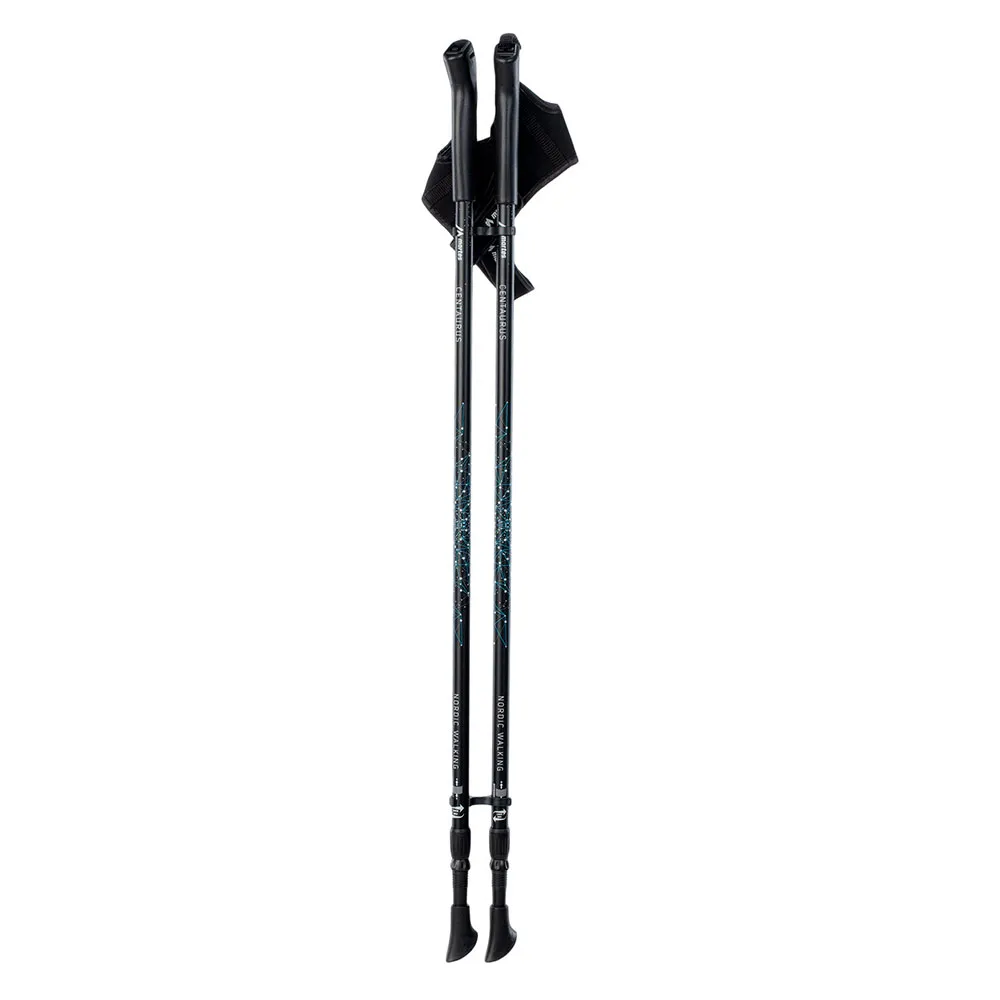Martes Centaurus Stöcke, Black / white, 85-135cm Martes Centaurus Stöcke, Black / white, 85-135cm