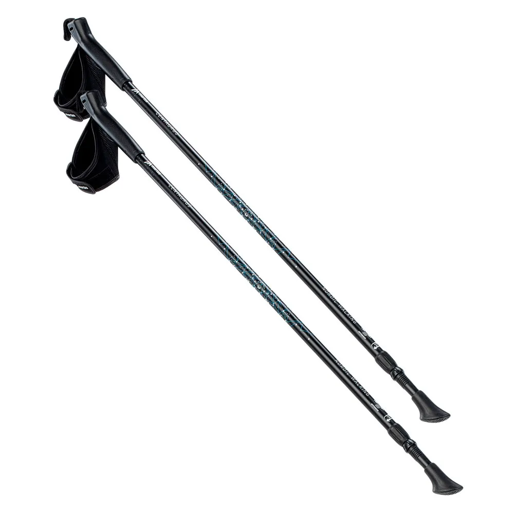 Martes Centaurus Stöcke, Black / white, 85-135cm Martes Centaurus Stöcke, Black / white, 85-135cm
