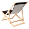 Martes Ms Liegestuhl, Black / white, One Size