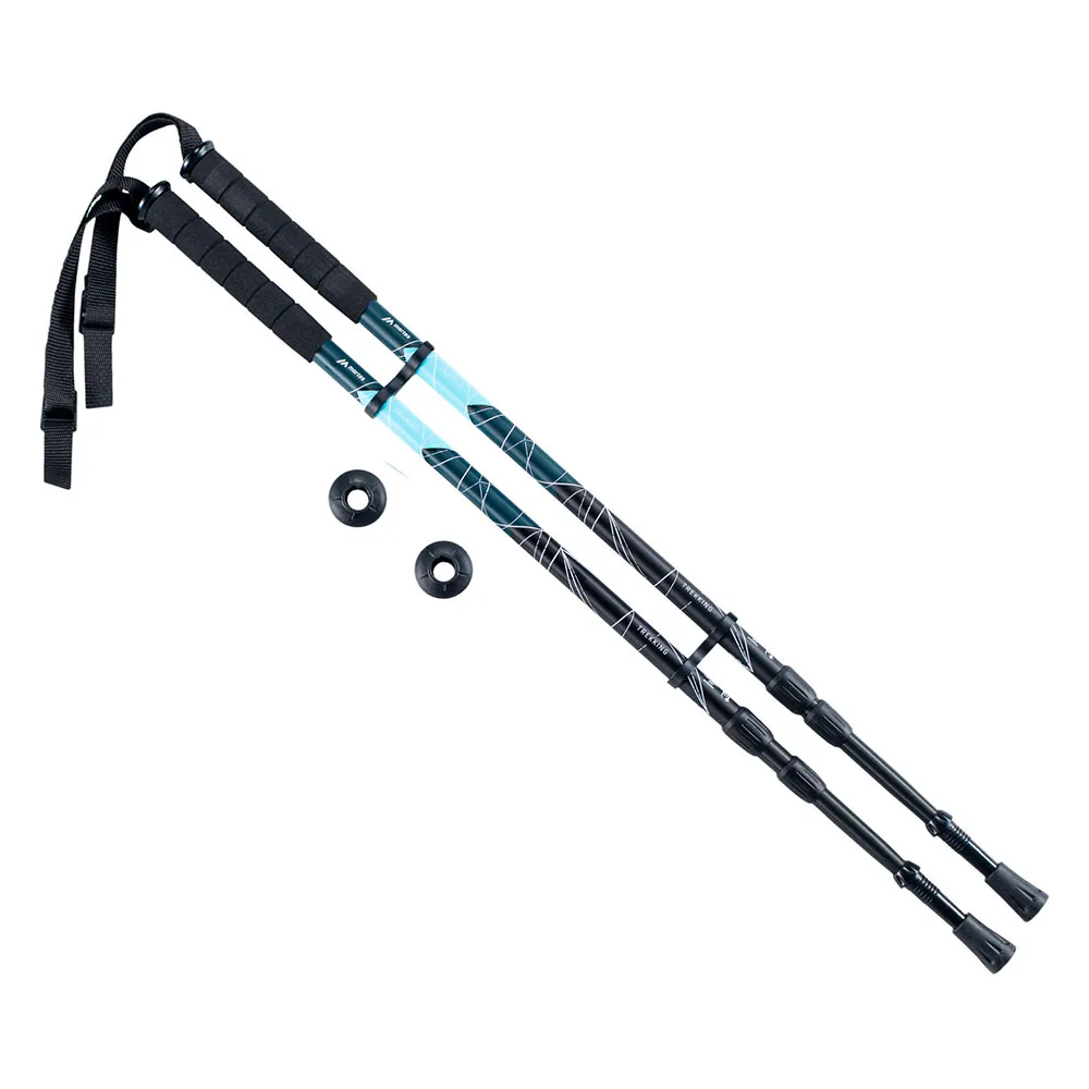 Martes Taurus Stöcke, Light blue / dark green, 65-135cm Martes Taurus Stöcke, Light blue / dark green, 65-135cm