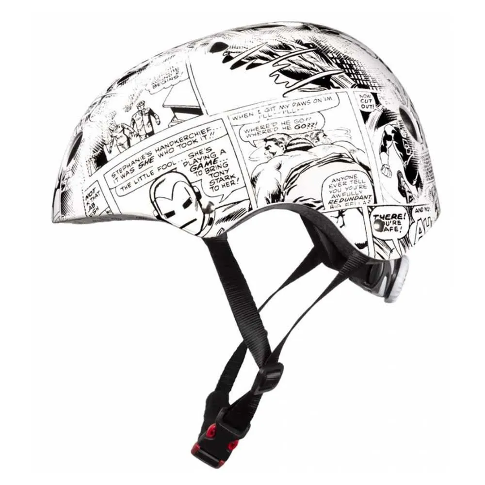 Marvel Avengers Comics Junior-helm, White / black Marvel Avengers Comics Junior-helm, White / black