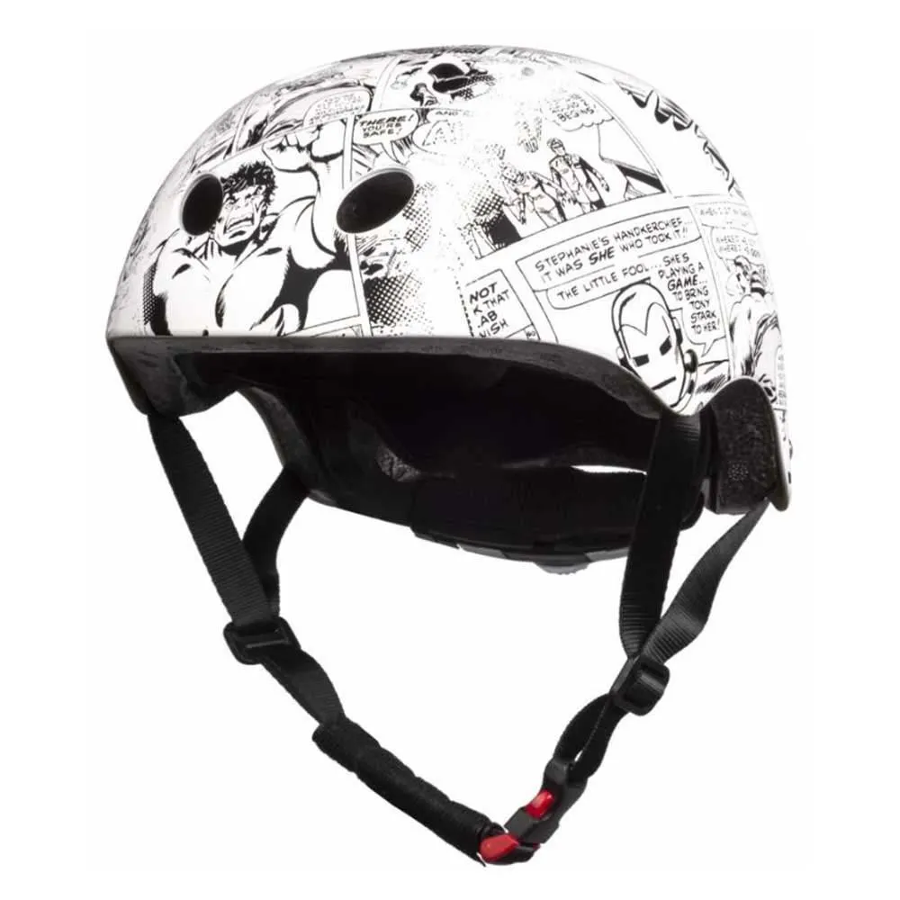 Marvel Avengers Comics Junior-helm, White / black Marvel Avengers Comics Junior-helm, White / black