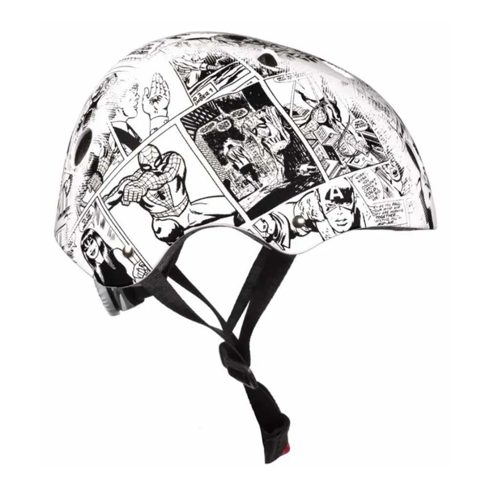 Marvel Avengers Comics Junior-helm, White / black Marvel Avengers Comics Junior-helm, White / black