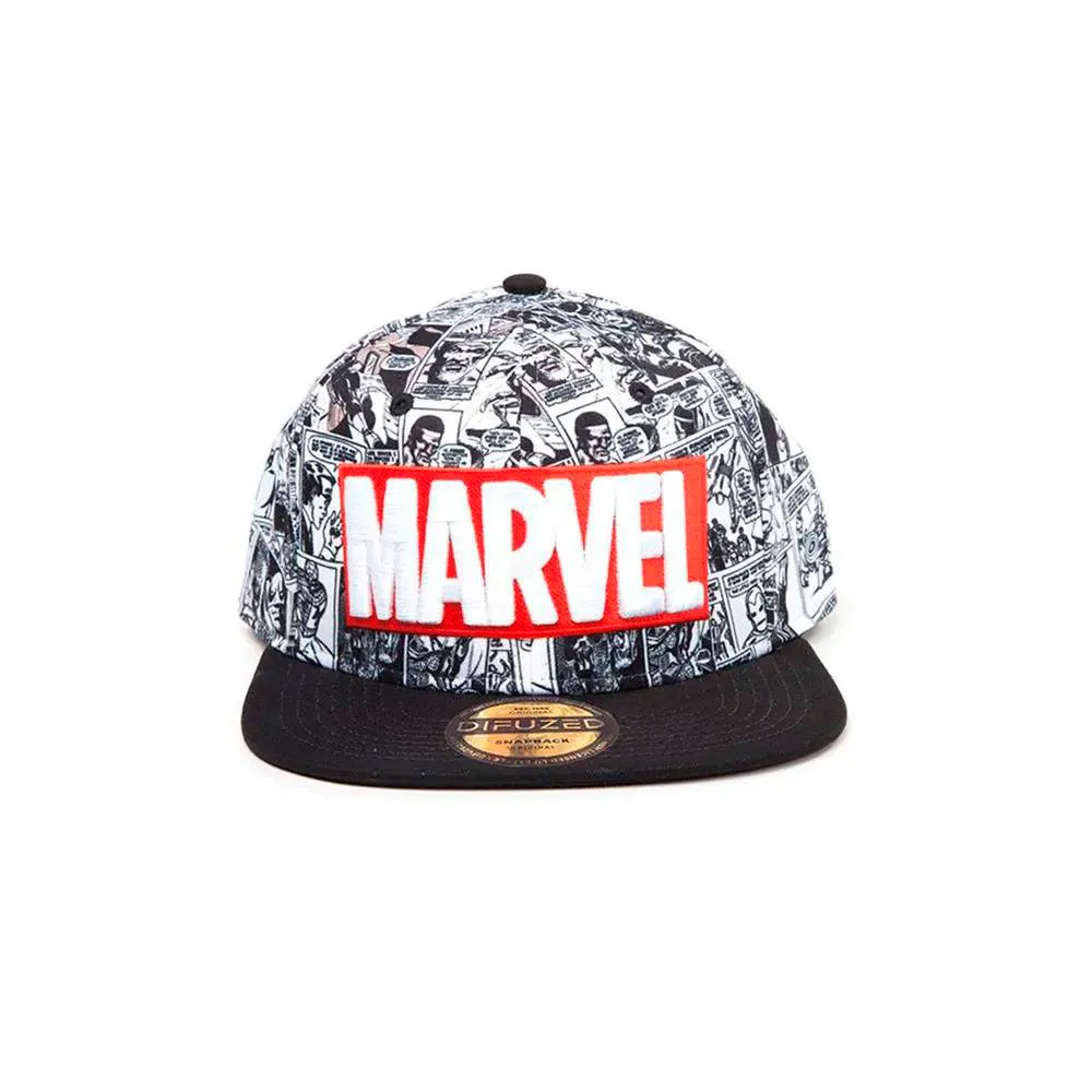 Marvel Klassische Comic-kappe, Multicolor, One Size