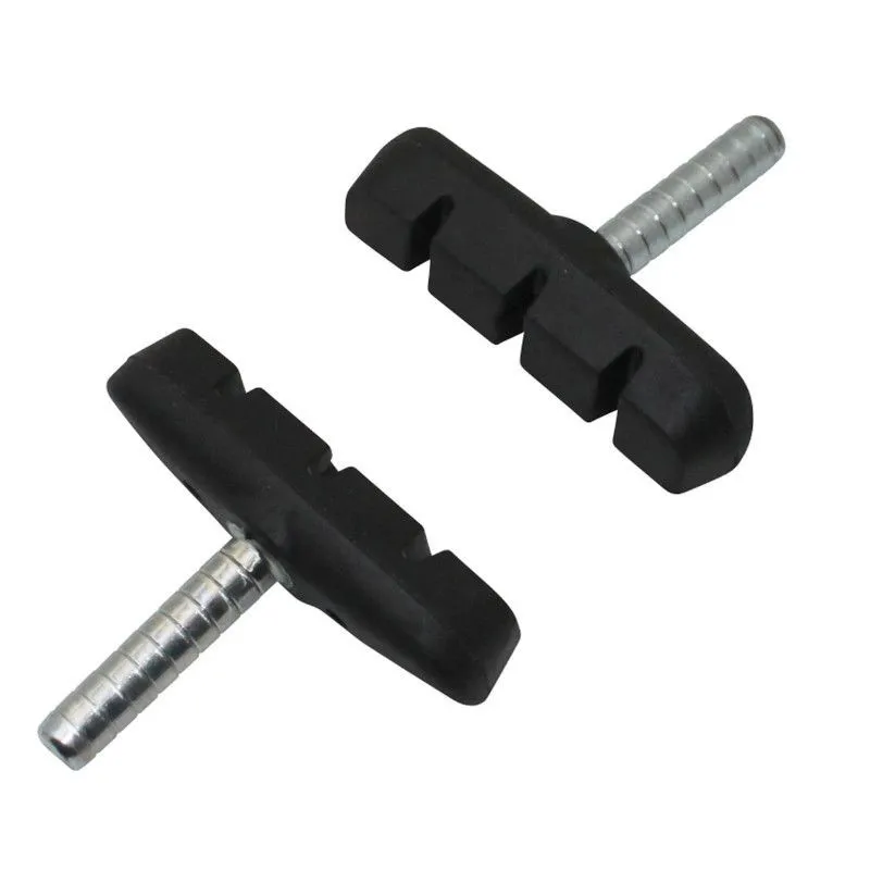 Marwi Ein Paar Bremsbeläge MTB-Ein Paar Bremsbeläge mit symmetrischem Schaft Unisex, schwarz, 55mm
