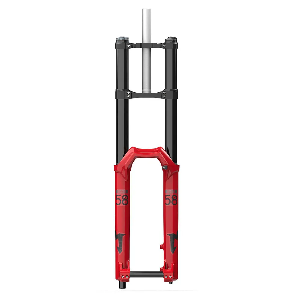 Marzocchi Bomber 58 27.5 A 203 Grip 20x110 51mm Mtb-gabel, Red, 27.5" - 650B, 203mm Marzocchi Bomber 58 27.5 A 203 Grip 20x110 51mm Mtb-gabel, Red, 27.5" - 650B, 203mm
