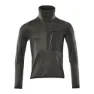 Mascot Advanced 17003 Fleece Mit Durchgehendem Reißverschluss, Dark anthracite / black