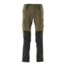 Moss green / black