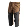 Nut brown / black