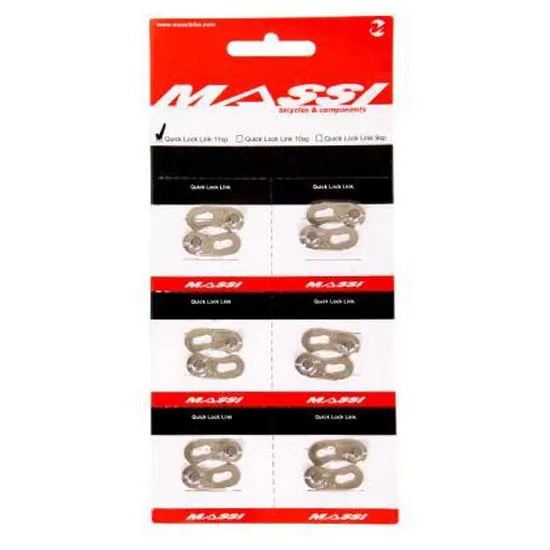 MASSI 11s Kettenglied 6 Einheiten, Golden, One Size MASSI 11s Kettenglied 6 Einheiten, Golden, One Size