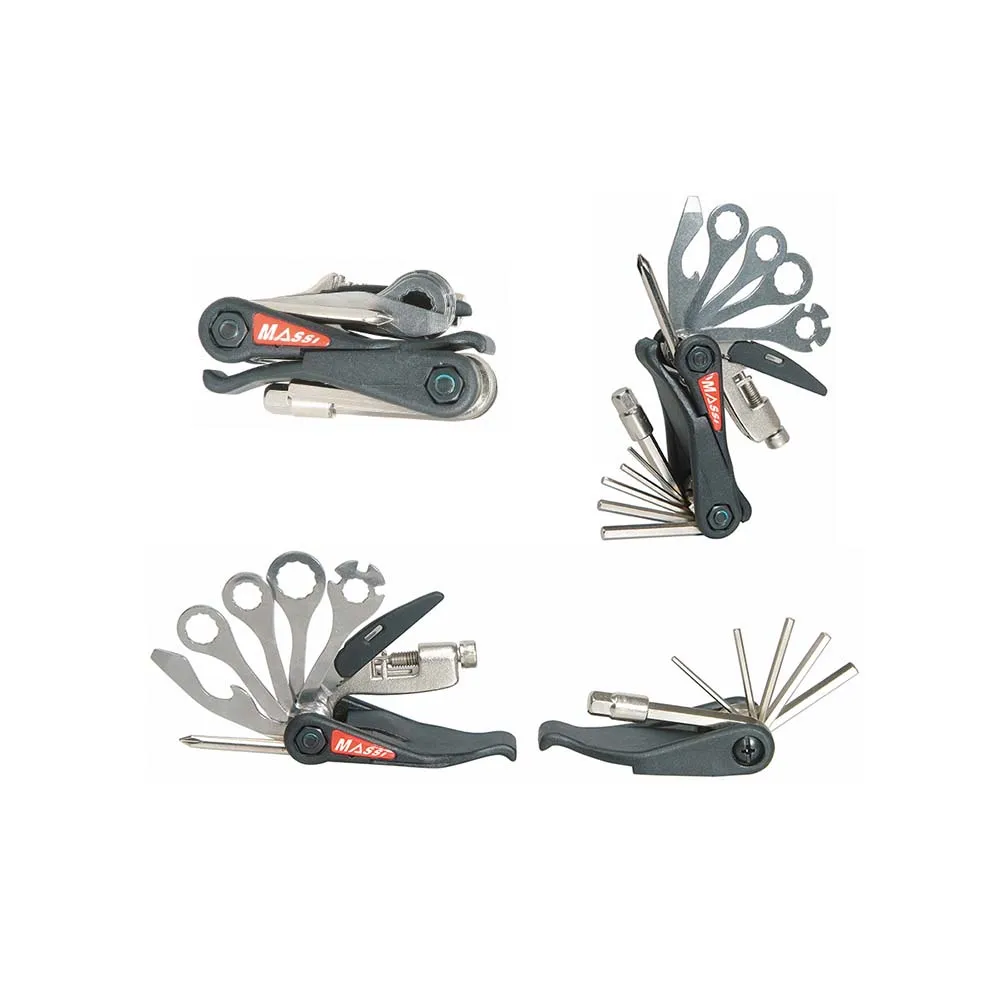 MASSI 18 Functions Multitool, Black, One Size MASSI 18 Functions Multitool, Black, One Size