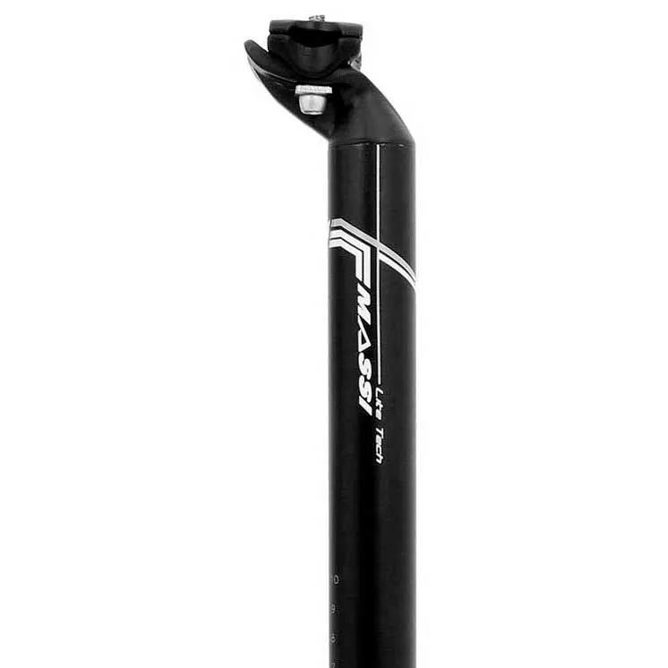 MASSI 31.6x400 Mm Sattelstütze, Black / silver, 400mm, 31.6mm MASSI 31.6x400 Mm Sattelstütze, Black / silver, 400mm, 31.6mm