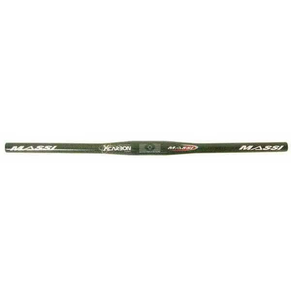 MASSI 709 Carbon Skin Lenker, Black, 31.8mm, 600mm