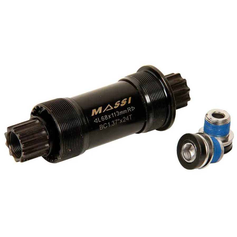 MASSI Bb83 Isis Tretlager, Black, 68mm, 118mm MASSI Bb83 Isis Tretlager, Black, 68mm, 118mm