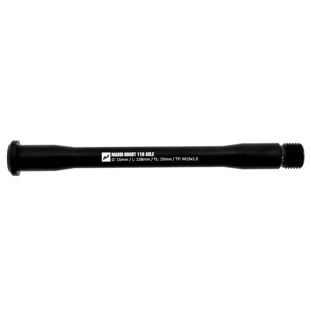 MASSI Boost Rock Shox Steckachse Vorne, Black, 15 x 158mm MASSI Boost Rock Shox Steckachse Vorne, Black, 15 x 158mm