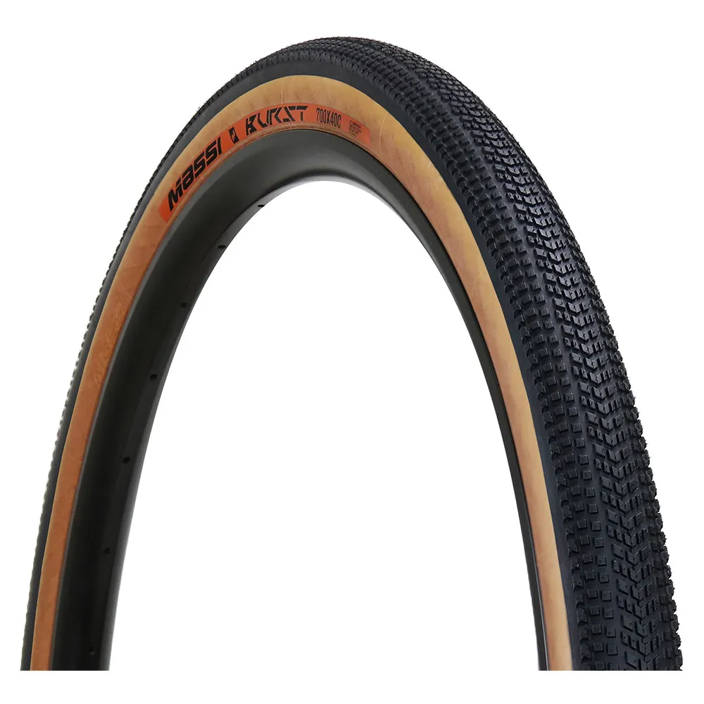 MASSI Burst Classic 700cx40 Tubeless Gravelreifen, Black / gumwall, 700C x 40 MASSI Burst Classic 700cx40 Tubeless Gravelreifen, Black / gumwall, 700C x 40