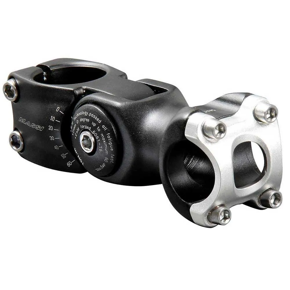 MASSI Cm-506 Verstellbarer Vorbau 25.4 Mm, Black, 90mm MASSI Cm-506 Verstellbarer Vorbau 25.4 Mm, Black, 90mm