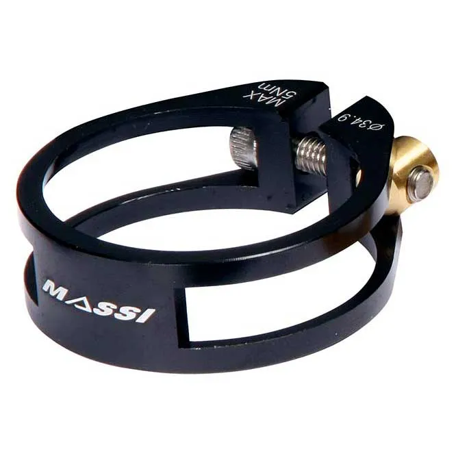 MASSI Cs7075 34.9 Mm Sattelklemme, Black, 34.9mm