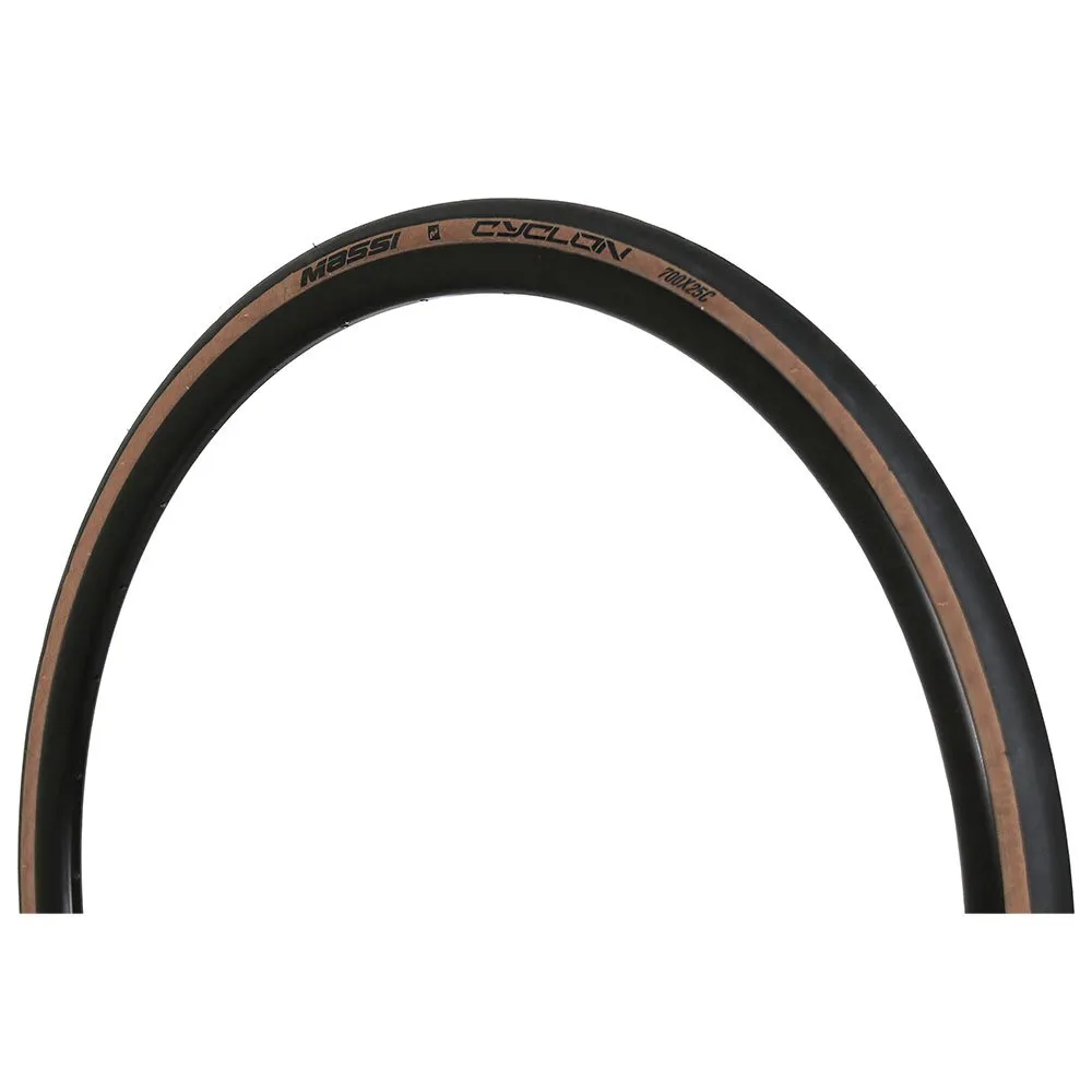 MASSI Cyclon Elite Classic 700c X 25 Rennradreifen, Black / brown, 700C x 25 MASSI Cyclon Elite Classic 700c X 25 Rennradreifen, Black / brown, 700C x 25
