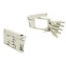 MASSI Folding Allen Flat Design 12 F Multitool, Grey, One Size