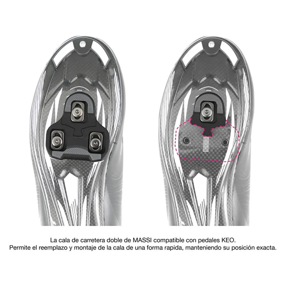 MASSI M5t Road Sls Pedale, Black, One Size MASSI M5t Road Sls Pedale, Black, One Size