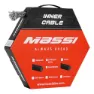 MASSI Mtb Stainless Bremskabel 50 Einheiten