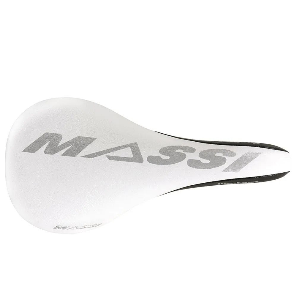 MASSI Profast Carbon/titanium Sattel, White, 136mm MASSI Profast Carbon/titanium Sattel, White, 136mm