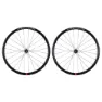 MASSI Protour 2 Cl Disc Rennrad Laufradsatz, Black, 12 x 100/12 x 142mm, Shimano7Sram HG