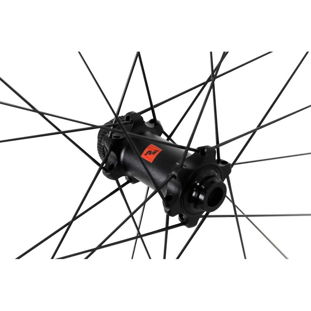 MASSI Protour 2 Cl Disc Rennrad Laufradsatz, Black, 12 x 100/12 x 142mm, Shimano7Sram HG