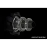 MASSI Protour 2 Cl Disc Rennrad Laufradsatz, Black, 12 x 100/12 x 142mm, Shimano7Sram HG