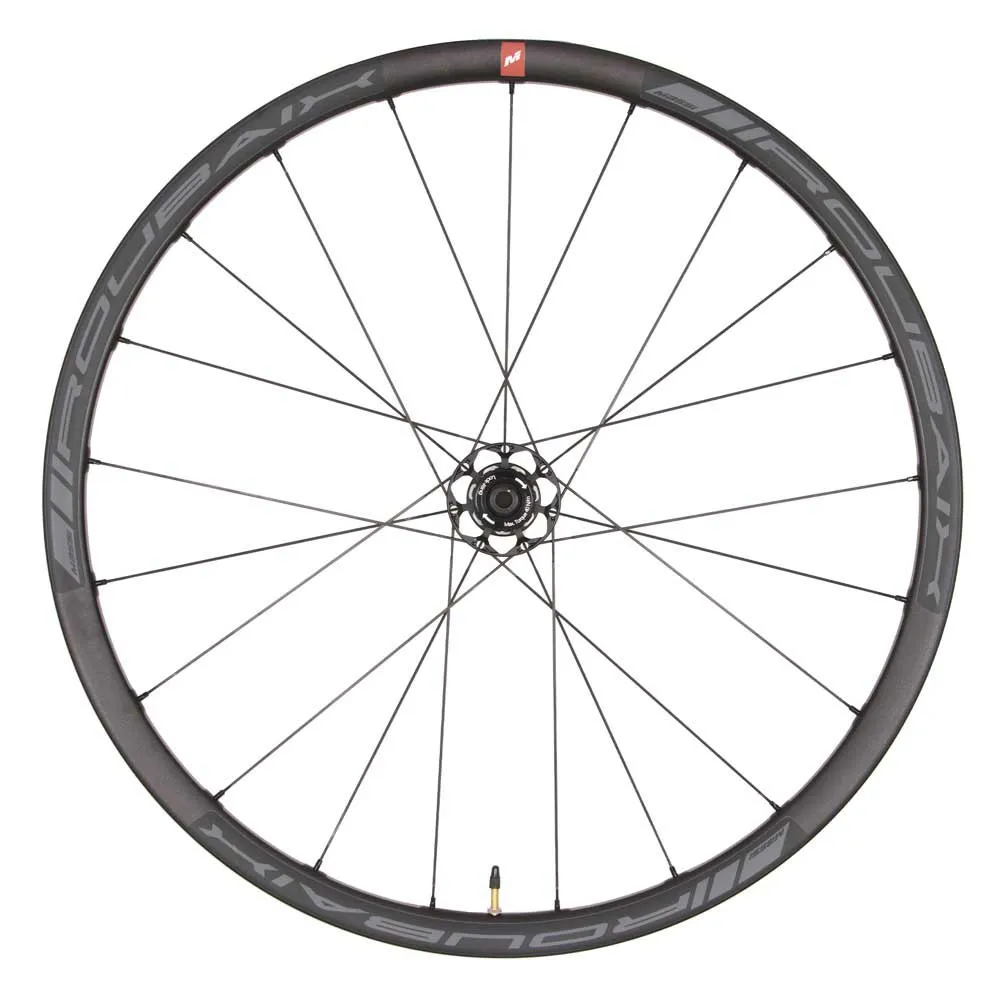MASSI Roubaix Disc Tubeless Rennrad-vorderrad, Black, 12 x 100mm MASSI Roubaix Disc Tubeless Rennrad-vorderrad, Black, 12 x 100mm