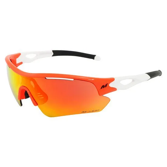 MASSI Saga Sonnenbrille, Orange / shiny white, CAT3 MASSI Saga Sonnenbrille, Orange / shiny white, CAT3