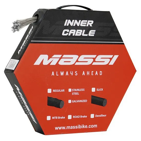 MASSI Schaltwerk Mit Kabel Sti Box 100 Einheiten, Silver, 1.1 x 2000mm MASSI Schaltwerk Mit Kabel Sti Box 100 Einheiten, Silver, 1.1 x 2000mm