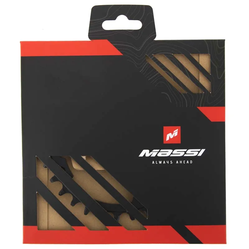 MASSI Shimano 12s 104 Bcd Kettenblatt, Black, 38t MASSI Shimano 12s 104 Bcd Kettenblatt, Black, 38t