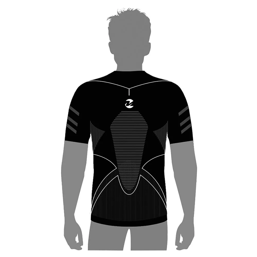 MASSI Thermetic Evolution Carbon Kurzarm-baselayer MASSI Thermetic Evolution Carbon Kurzarm-baselayer