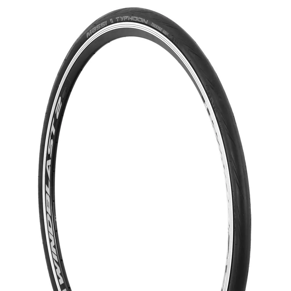 MASSI Typhoon Race 700c X 25 Steifer Rennradreifen, Black, 700C x 25 MASSI Typhoon Race 700c X 25 Steifer Rennradreifen, Black, 700C x 25