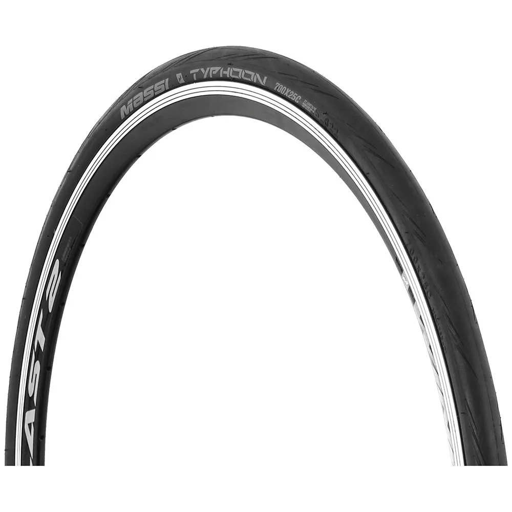 MASSI Typhoon Race 700c X 25 Steifer Rennradreifen, Black, 700C x 25 MASSI Typhoon Race 700c X 25 Steifer Rennradreifen, Black, 700C x 25