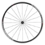 MASSI Volta Tubular Rennrad-vorderrad, Black / silver, 9 x 100mm