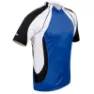 MASSI Vulcan Kurzarm-radtrikot, Blue / white