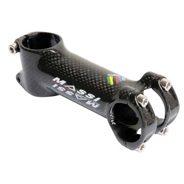 MASSI World Champion Carbon Oversize 31.8 Mm Fahrradvorbau, Black, 120mm