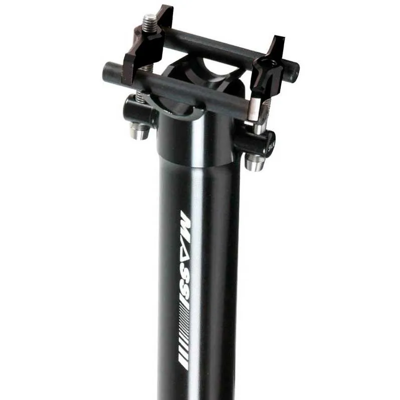 MASSI X-lite 31.6x410 Mm Alloy Sattelstütze, Black, 410mm, 31.6mm MASSI X-lite 31.6x410 Mm Alloy Sattelstütze, Black, 410mm, 31.6mm