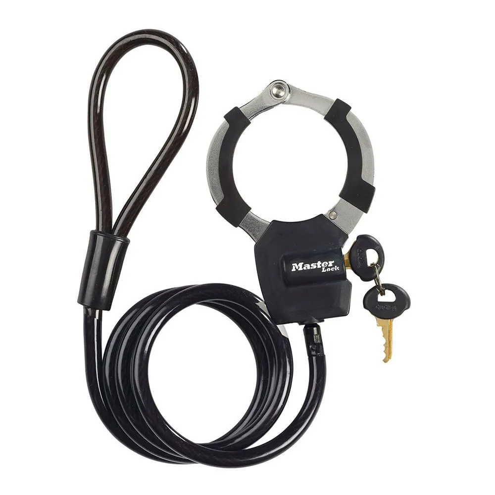 Masterlock 8275 Eurdproblk Kabelschloss, Black, One Size
