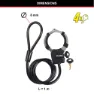 Masterlock 8275 Eurdproblk Kabelschloss, Black, One Size
