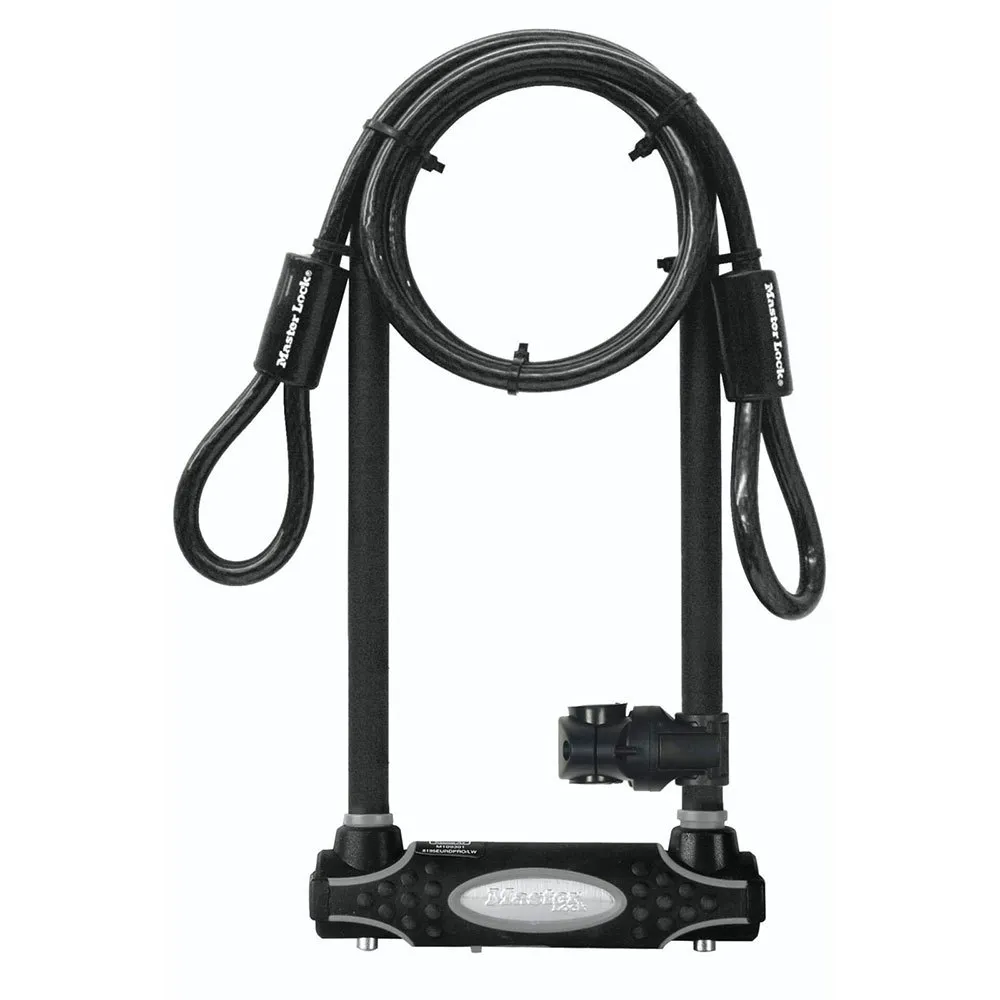 Masterlock U-lock 8285eurdpro Bügelschloss, Black, One Size Masterlock U-lock 8285eurdpro Bügelschloss, Black, One Size