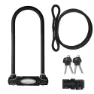 Masterlock U-lock 8285eurdpro Bügelschloss, Black, One Size