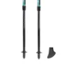 Masters Nordic Walking Stöcke, Black / turquoise, 77-135cm