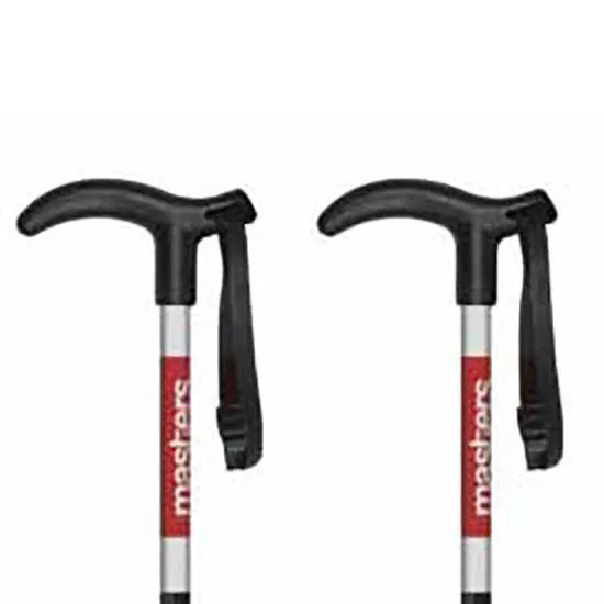 Masters Pocketrek Junior Stöcke, Black / white / red, 49-100cm Masters Pocketrek Junior Stöcke, Black / white / red, 49-100cm
