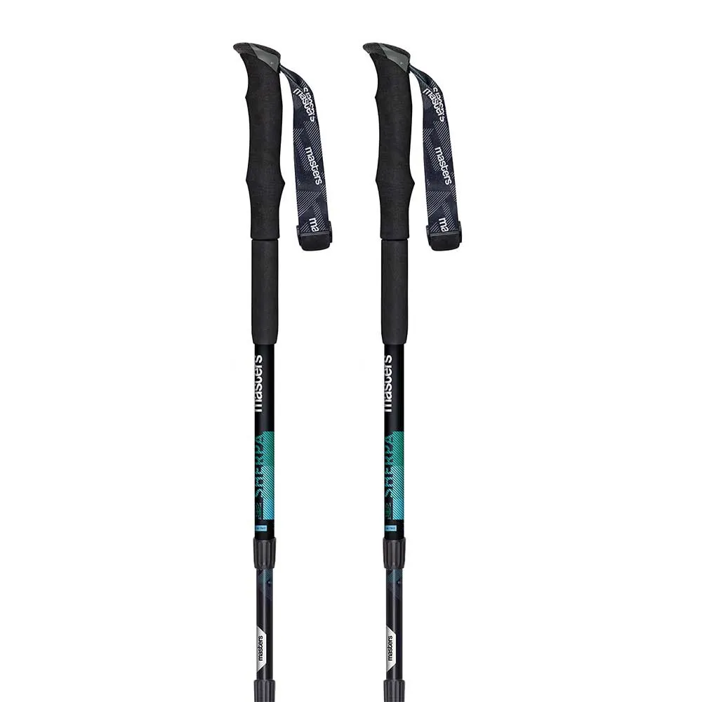 Masters Sherpa Stöcke, Black / turquoise, 65-140cm Masters Sherpa Stöcke, Black / turquoise, 65-140cm